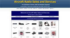 Desktop Screenshot of aircraftradio.com.au